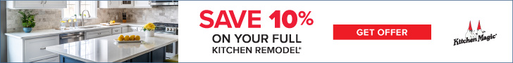 Save 10% on kitchen remodel